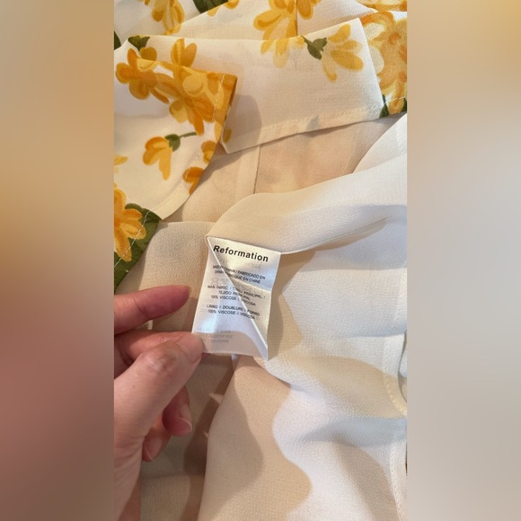 Reformation Nadira Dress, brand new without tags, never worn. - Picture 12 of 13